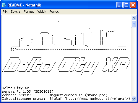 Readme Delta City XP